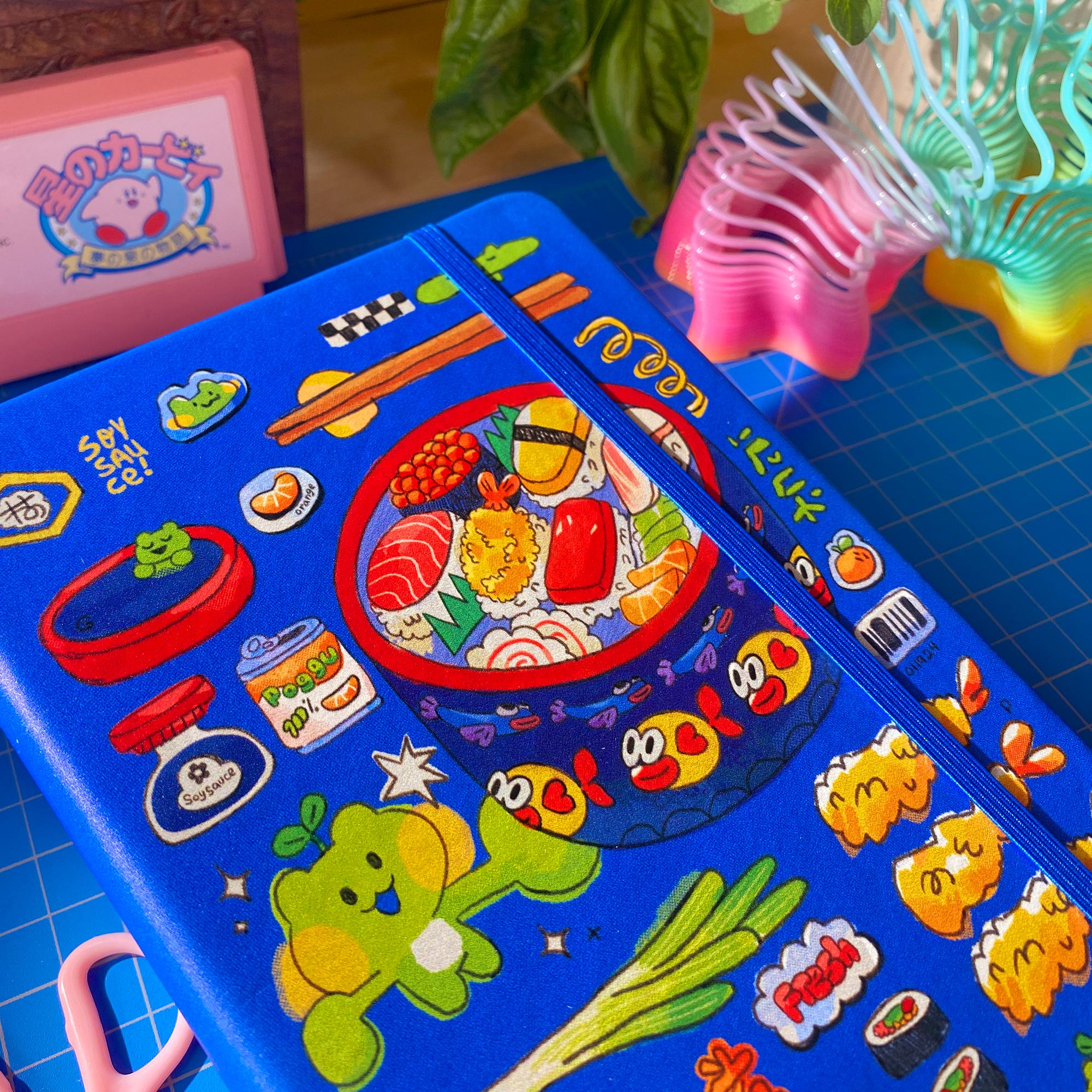 pogpals - Wholesale Notebook - I want Sushi Notebook ✿ Dot Grid A55