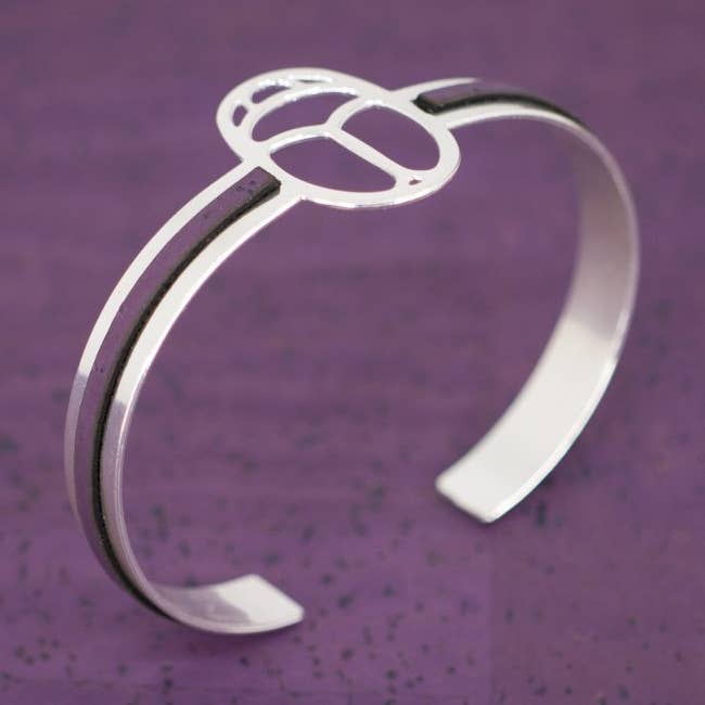 Bracelet HOLPIA VIOLETTA argenté pour la vente par Little Etincelle