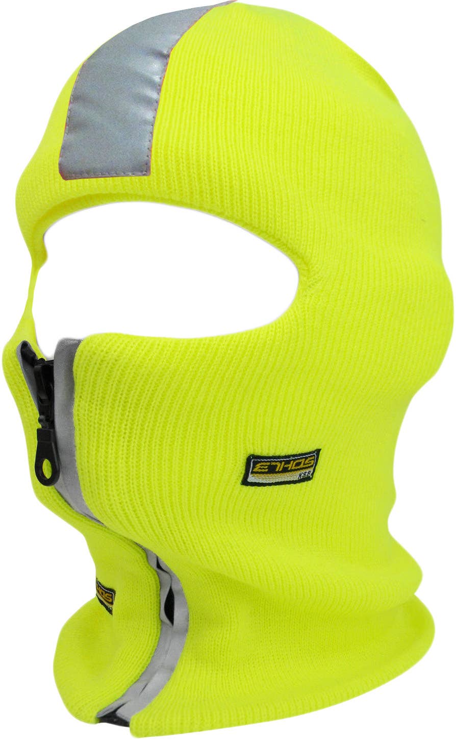 KBETHOS - Wholesale Balaclava - Unisex - Reflective Zipper Mask0