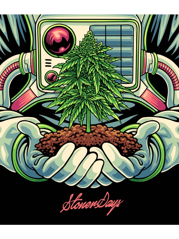 StonerDays Apparel – Hoodie – Unissexo por atacado – Capuz Espaçado