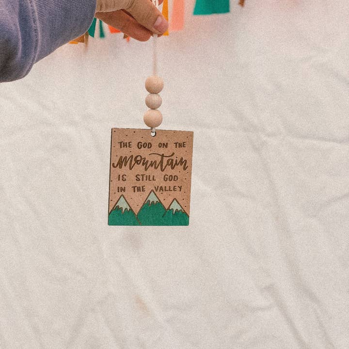 Written by Maria - Wholesale Car Decorative Charm - Unisex - 'The God on the Mountain...' Car Charm2