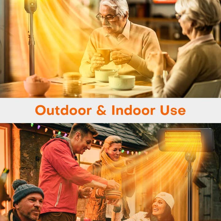 Above Edge - Vendita all'ingrosso Ornamenti/decorazioni per esterni - Riscaldatore per garage, riscaldatori da esterno da 1500 W per patio5