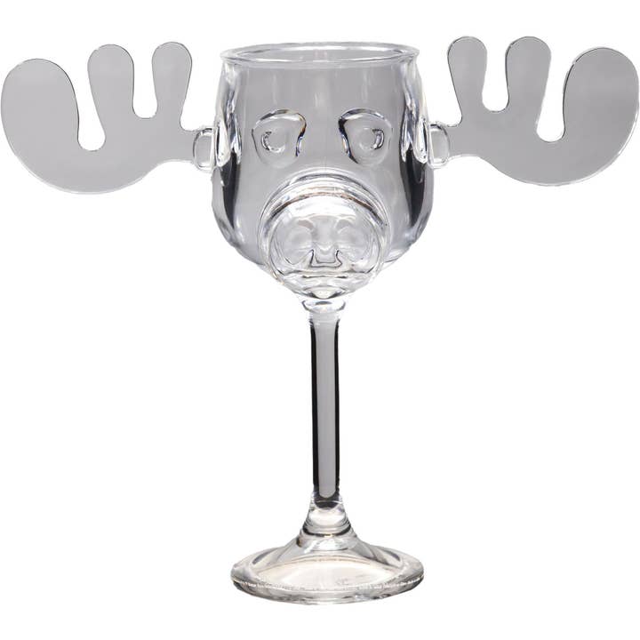 Acrylic Moose Goblet for wholesale by Spoontiques, Inc