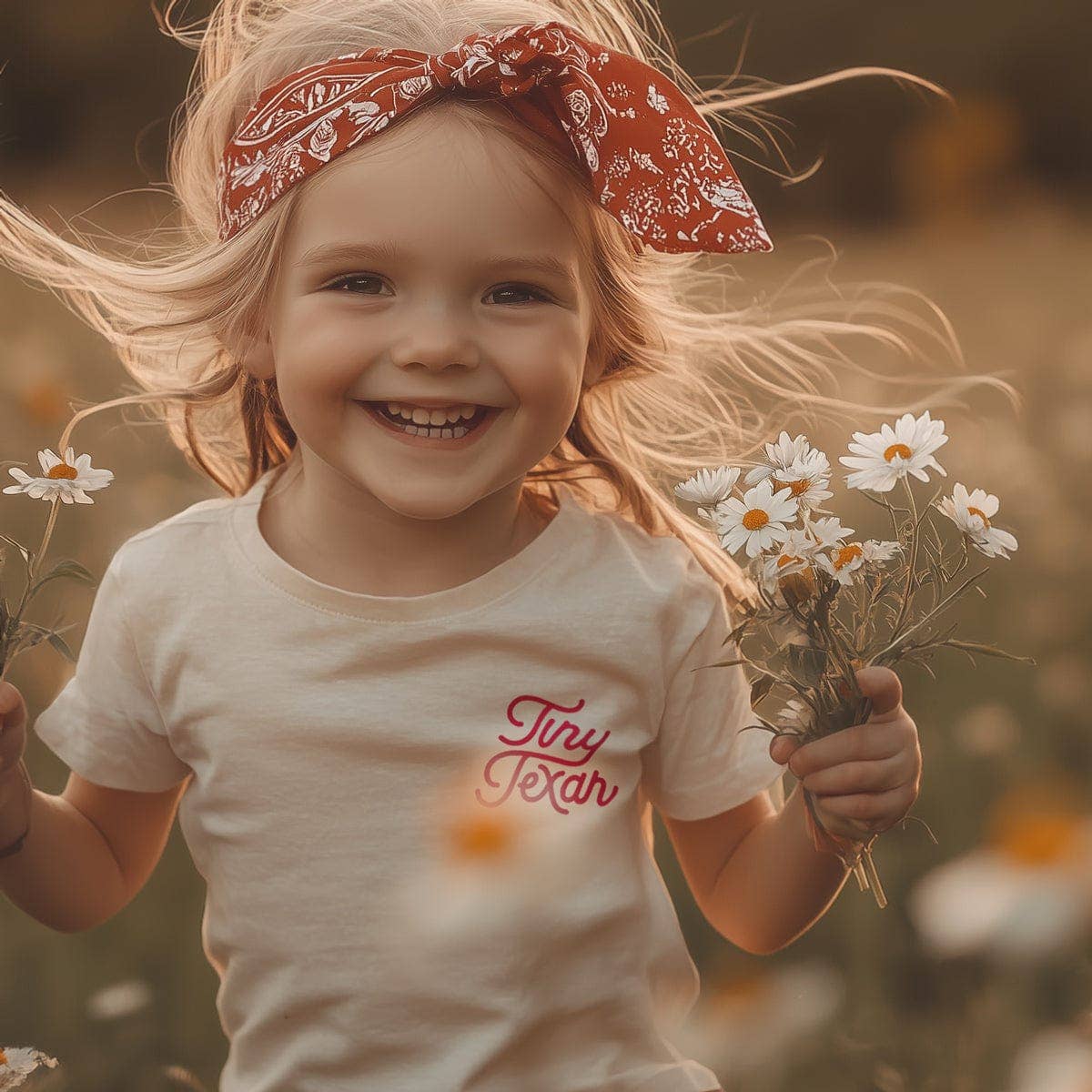 River Road Clothing Company - Wholesale Screen Printed T-Shirt - Kids - Tiny Texan (Youth)1