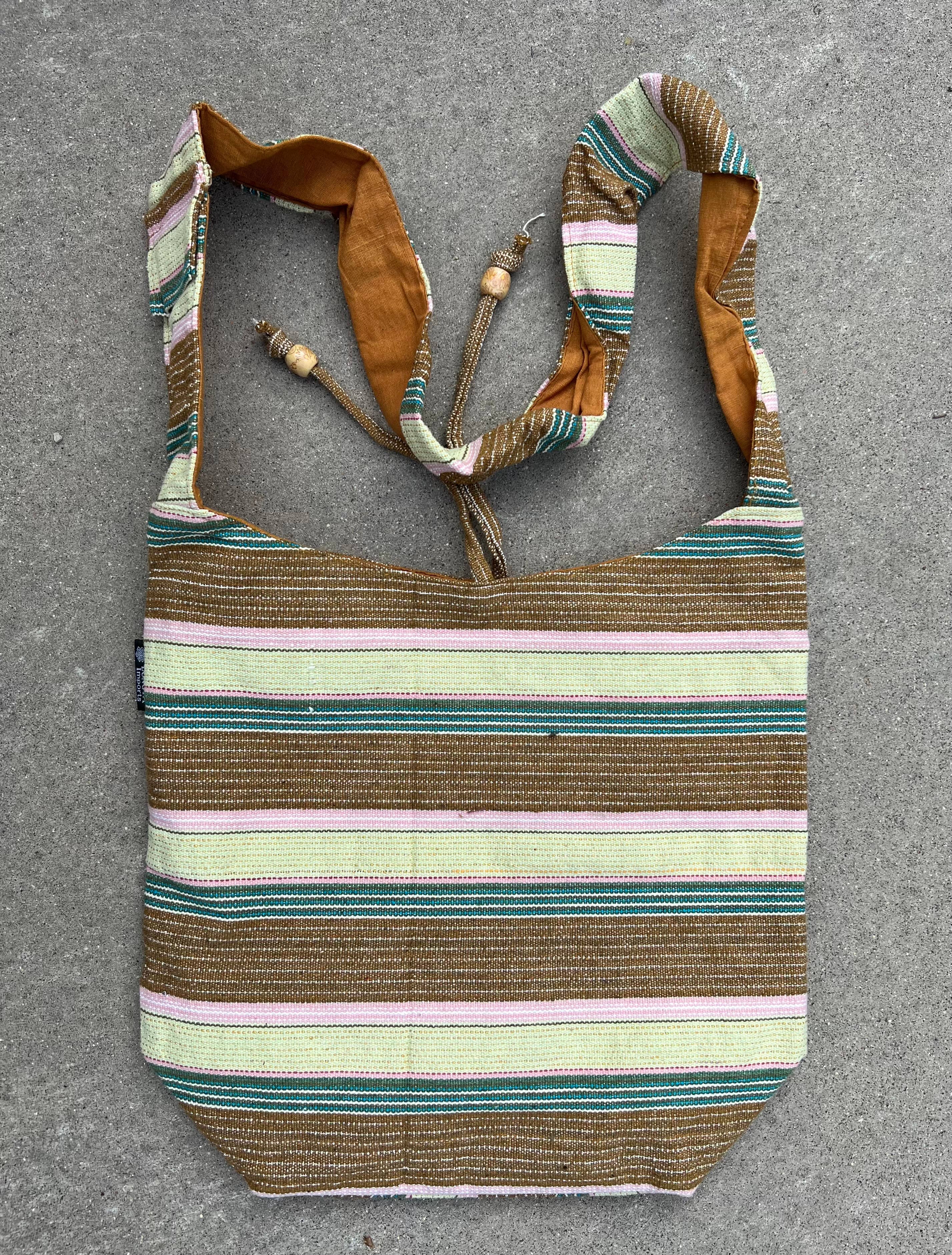 Lungta Imports - Wholesale Crossbody Bag - Women's - Handloom Hobo Bohemian Sling Crossbody Bag5
