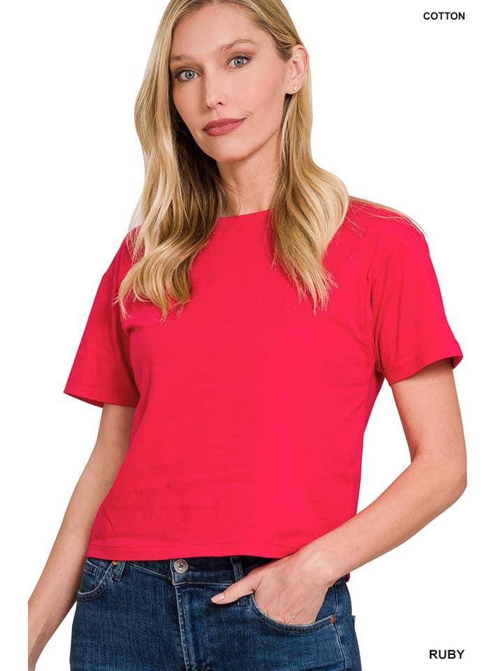 42POPS - Wholesale T-Shirt - Women's - `.100% Cotton Crew Neck Short Sleeve Tee17
