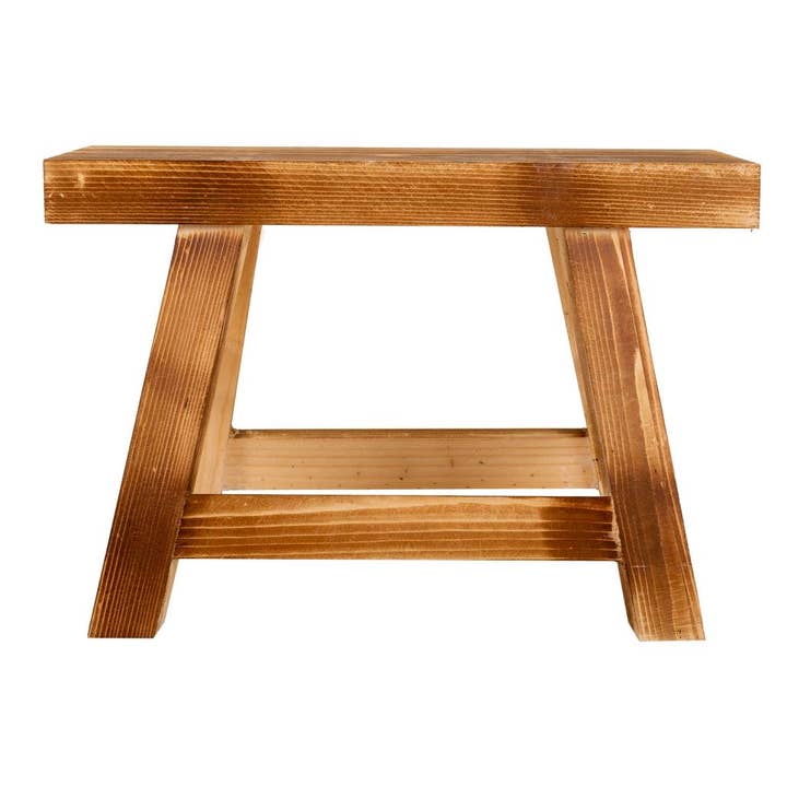 Creaciones Meng - Wholesale Bench - WOODEN BENCH 31.5x14.5x21.5h cm2