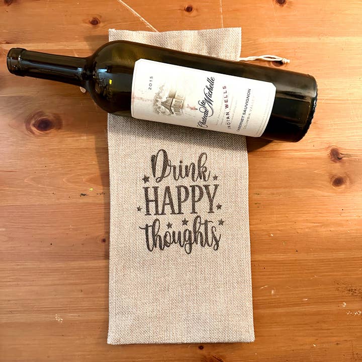 Sac à Vin Willamette - Pensées Heureuses pour la vente par Shakes + Speares