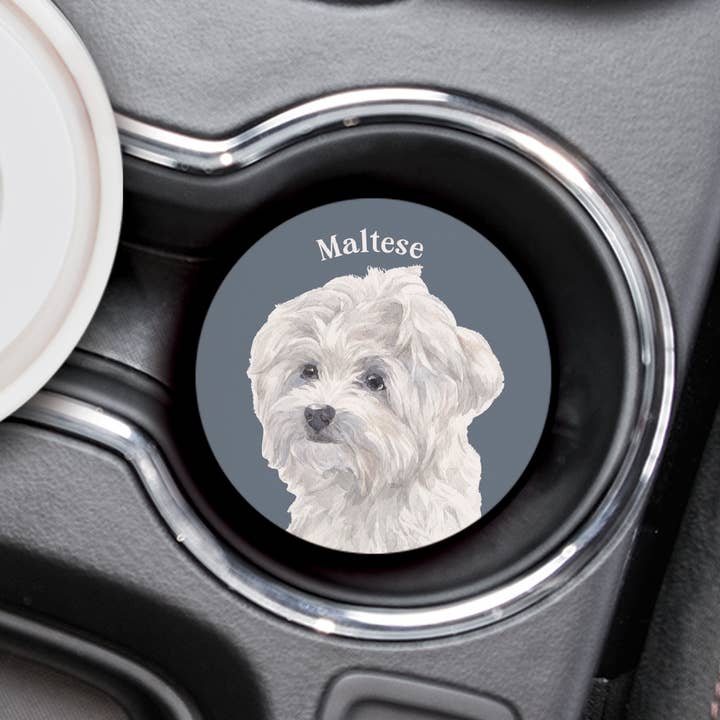 P. Graham Dunn - Wholesale Car Coaster - Unisex - Maltese Car Coaster