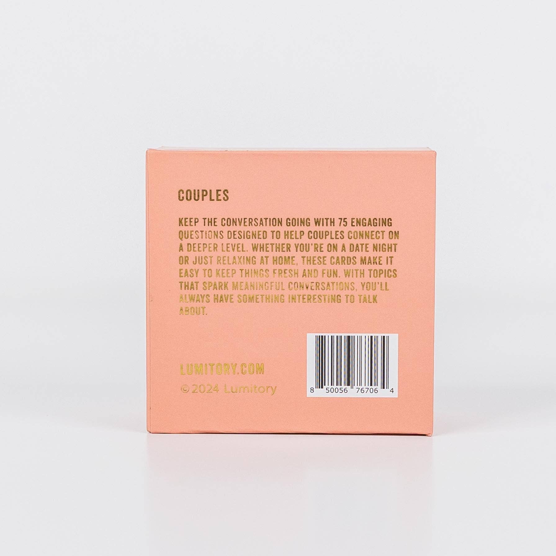 Lumitory - Wholesale Card Game - Couples Conversation Cards - Case of 65