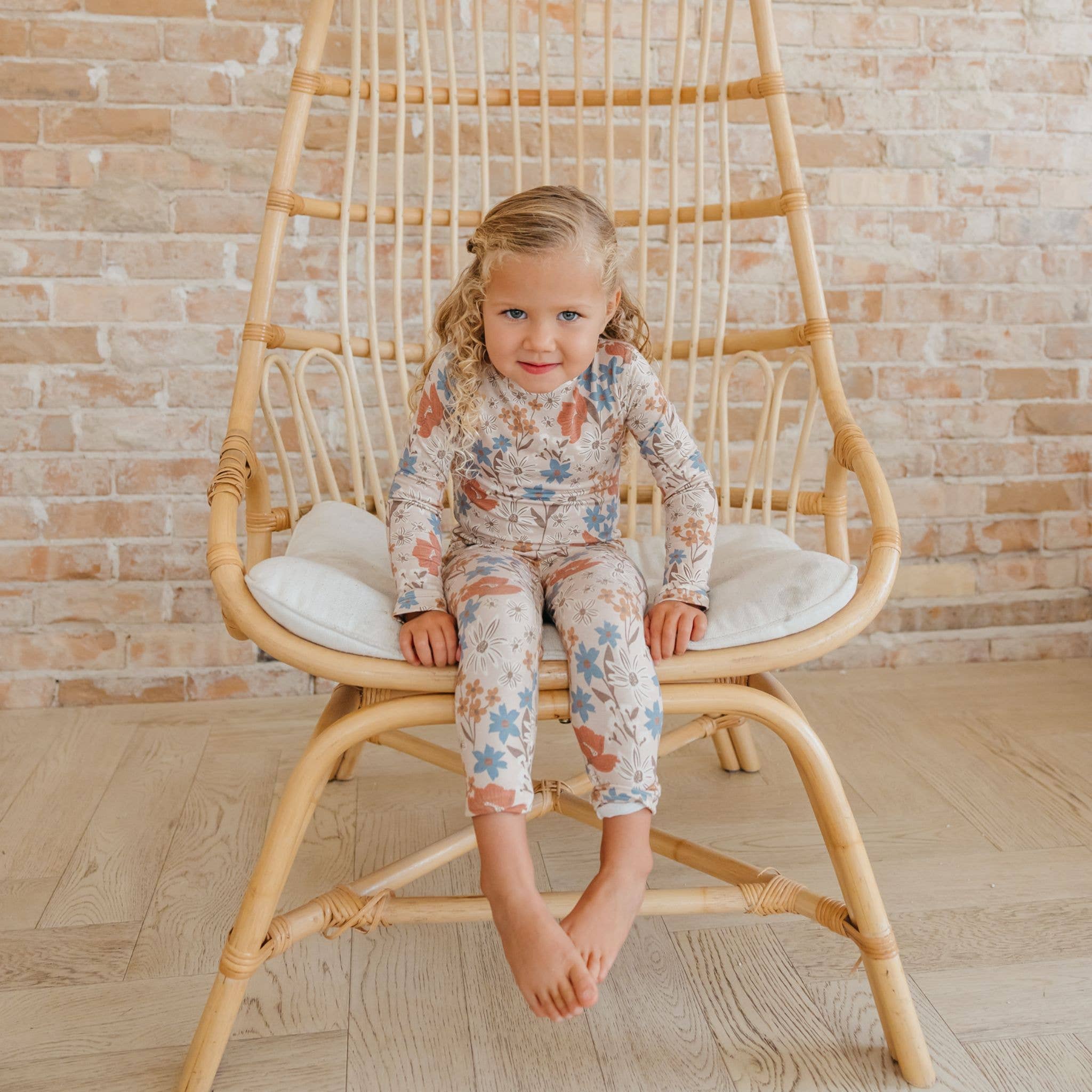 Copper Pearl - Wholesale Sleepwear Set - Kids - 2pc Long Sleeve Pajama Set - Eden1