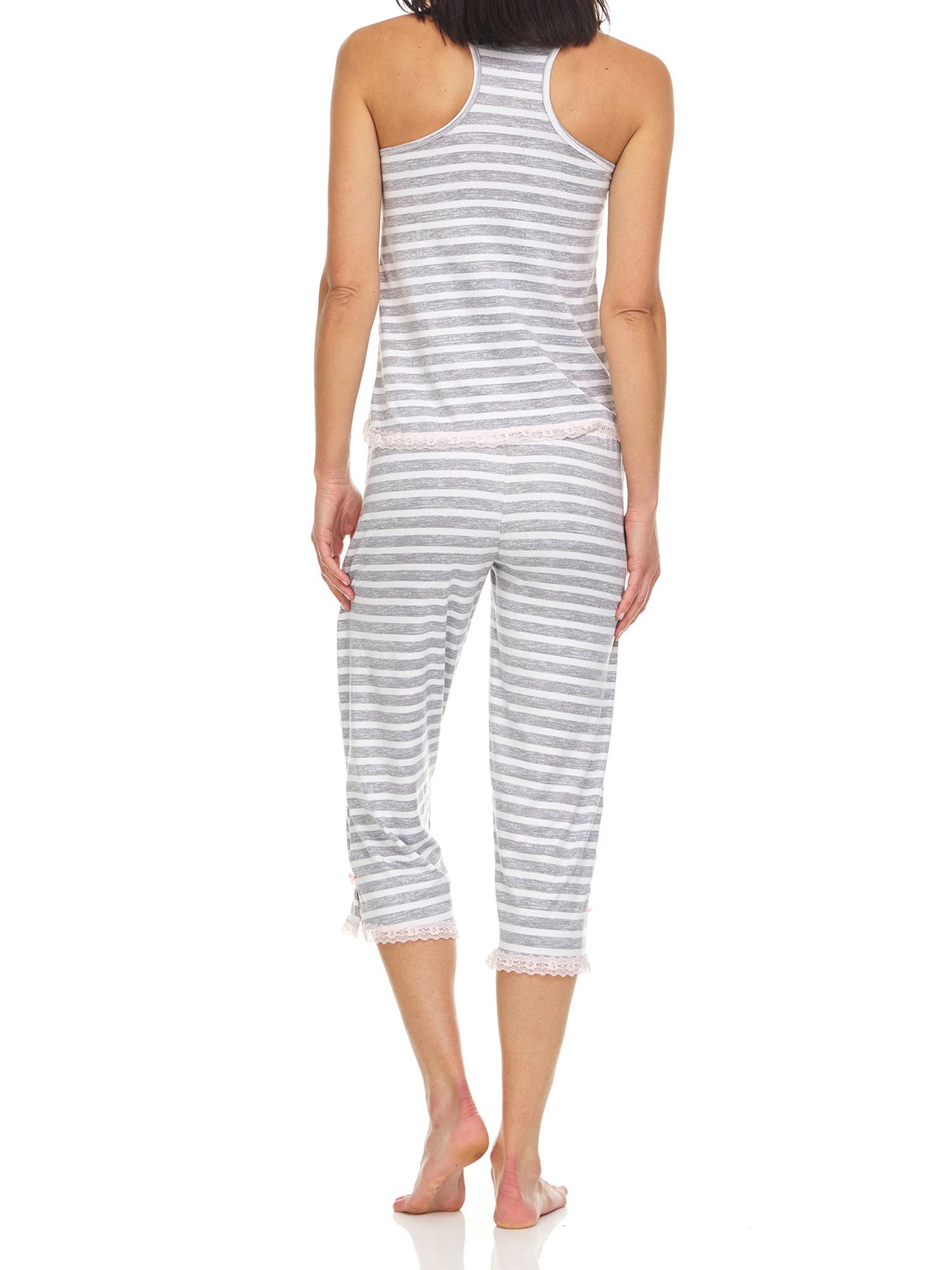 René Rofé - Wholesale Sleepwear Set - Women's - Even Sweeter Capri Pajama Set S8171