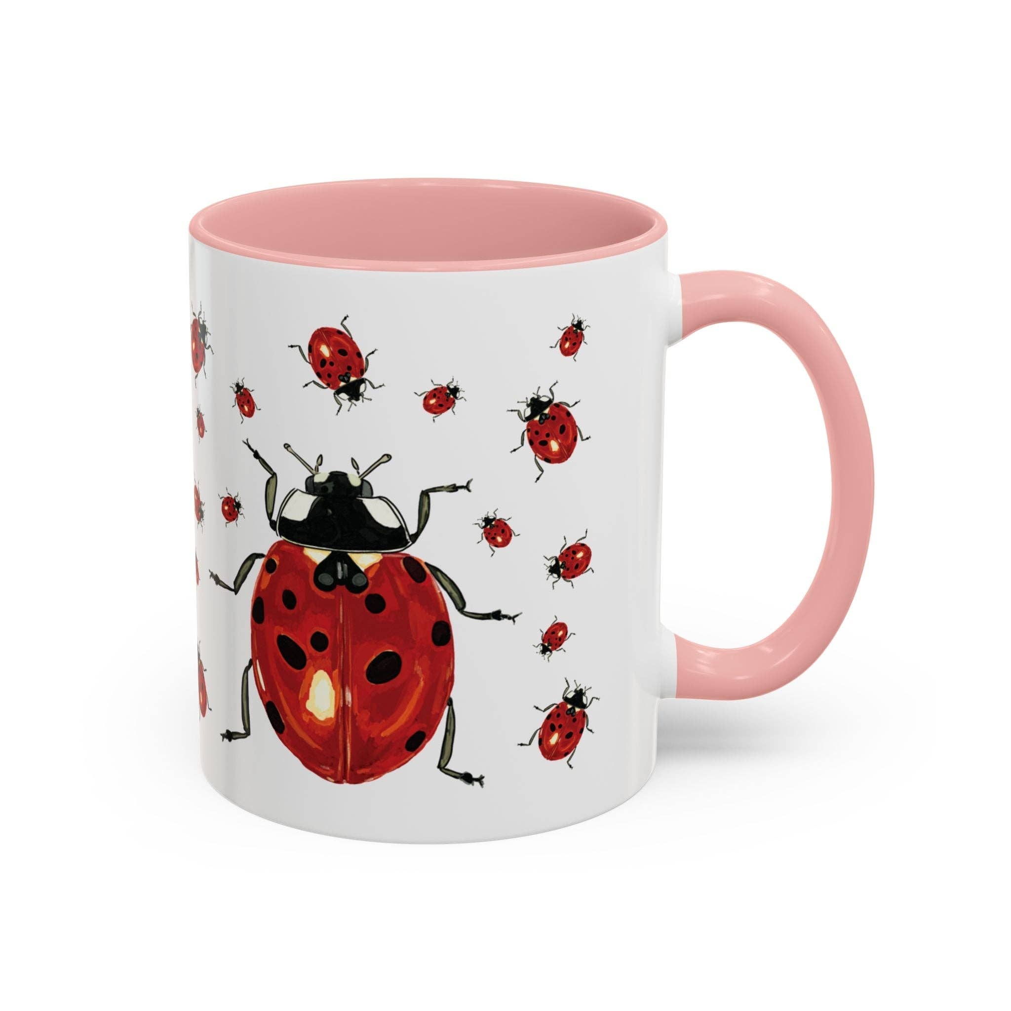 Blue Cava - Wholesale Coffee Mug - Ladybug Two Tone Ceramic Mug (11oz & 15oz)14