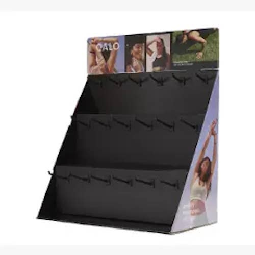 Corrugated 32 Unit Fitness Display for wholesale by QALO