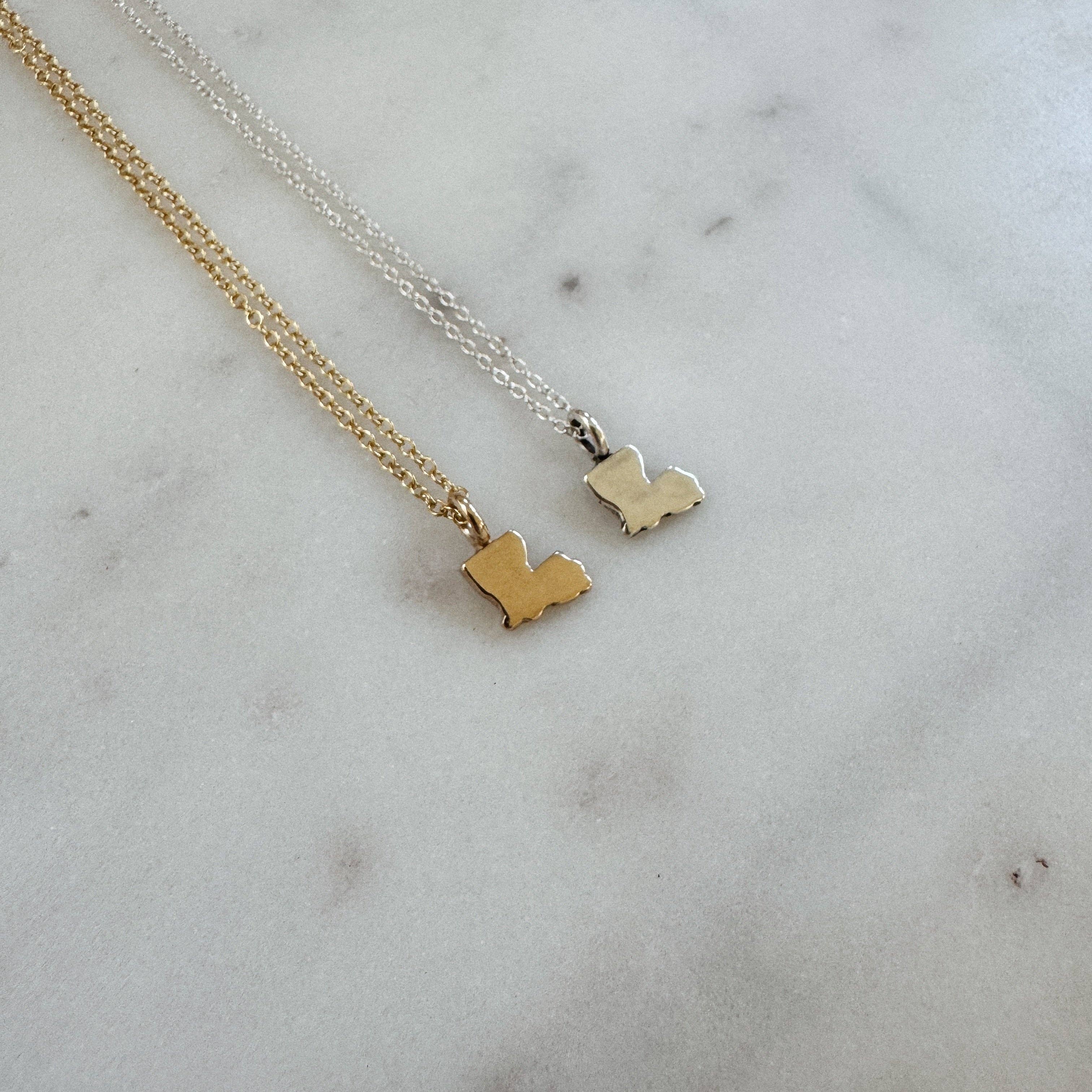 Mimosa Handcrafted - Wholesale Individual Charm/Pendant - LOUISIANA STATE PENDANT13