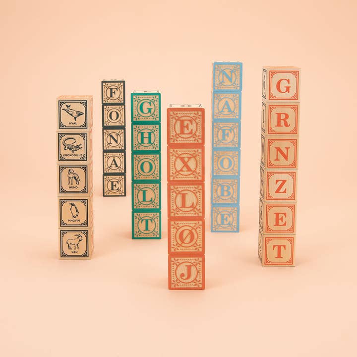 Uncle Goose - Wholesale Blocks - Kids Baby - Uncle Goose Danish Blocks