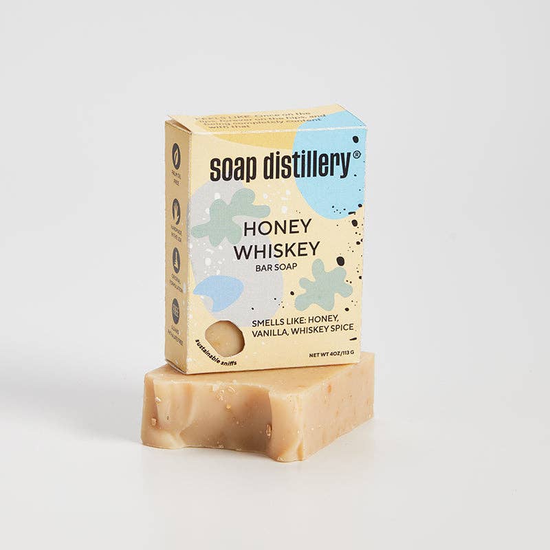 Soap Distillery - Wholesale Bar Soap - Honey Whiskey Bar Soap1