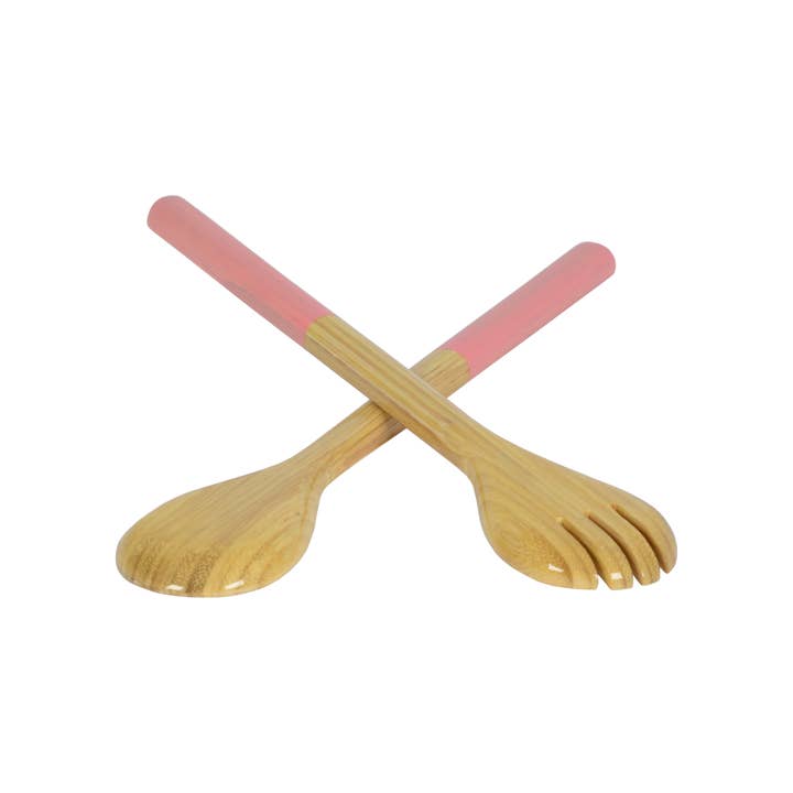 albert L. (punkt) Inc. - Wholesale Serving Utensil - Large Bamboo Server Set21