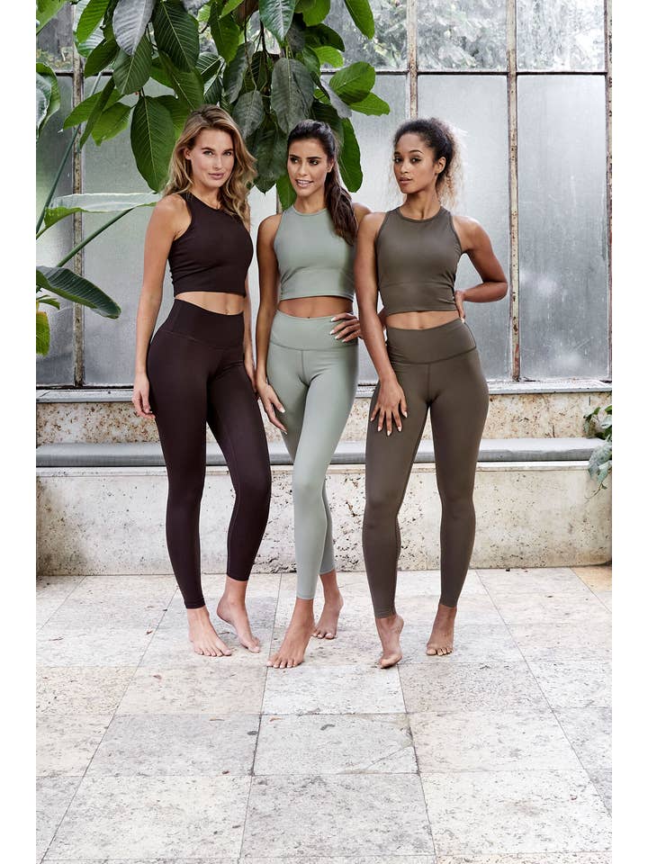 YUMAN - Wholesale Sports Bra - Women's - Athlecia Franz Sports Bra, Olive