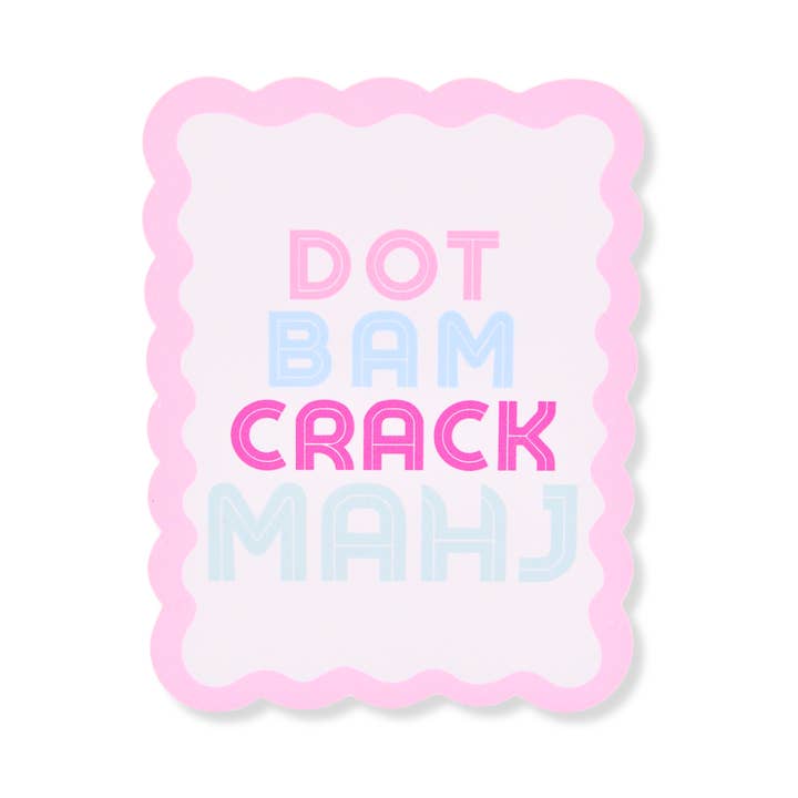 Punto Bam Crack Mahj Barajador Pareja para venta al por mayor de Middle & Main Mahjong