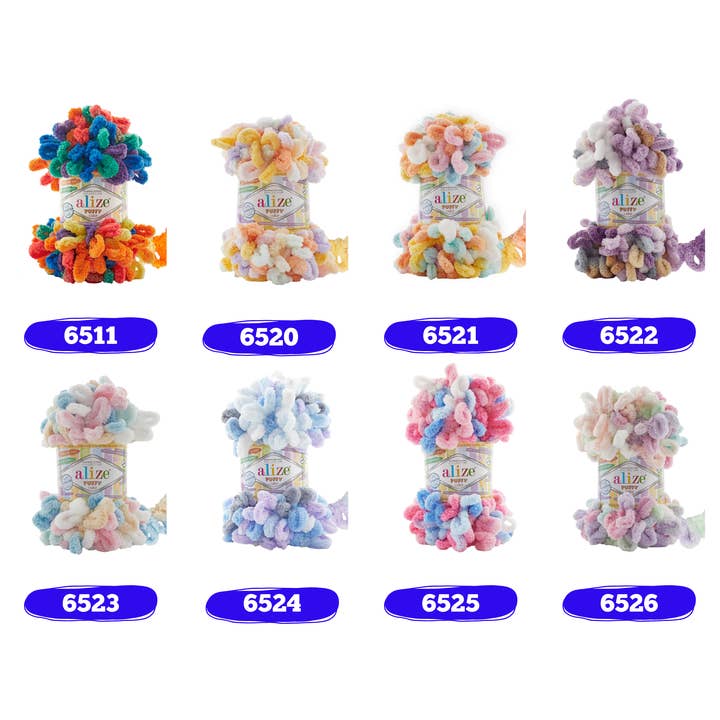Craftsyarn – wholesale Yarn – Alize Puffy Color, Blanket Yarn, Soft Baby Yarn, Alize Yarn3