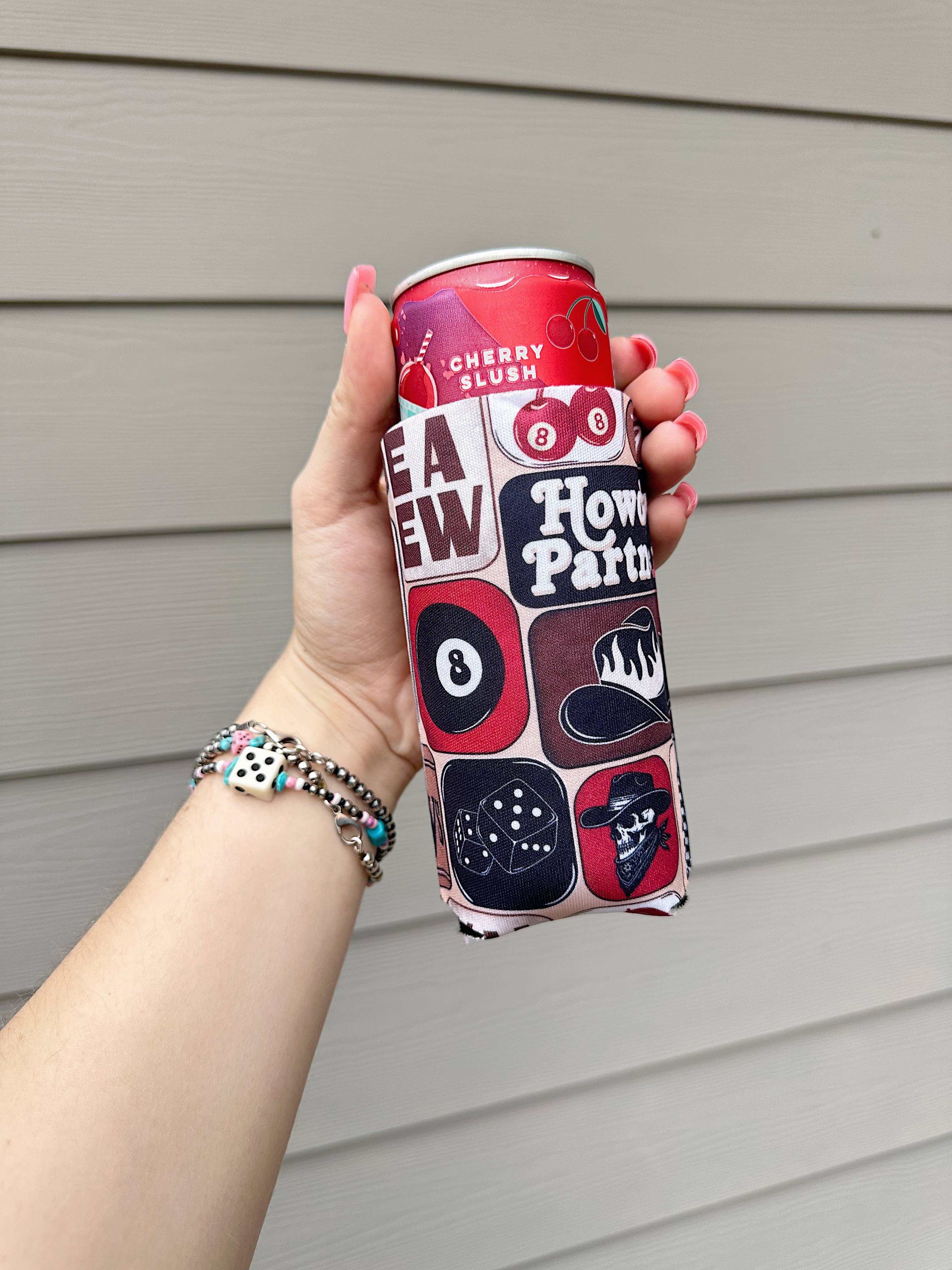 Gunpowder and Glam Boutique - Wholesale Drink Huggers & Koozies - Howdy Partner Koozie (2 sizes) 2