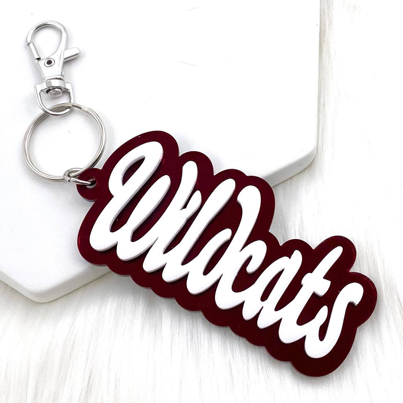 Doohickies - Wholesale Keychain - Women's - Custom Layered Mascot Acrylics (Comment w/Mascots) -Spirit Keychains2