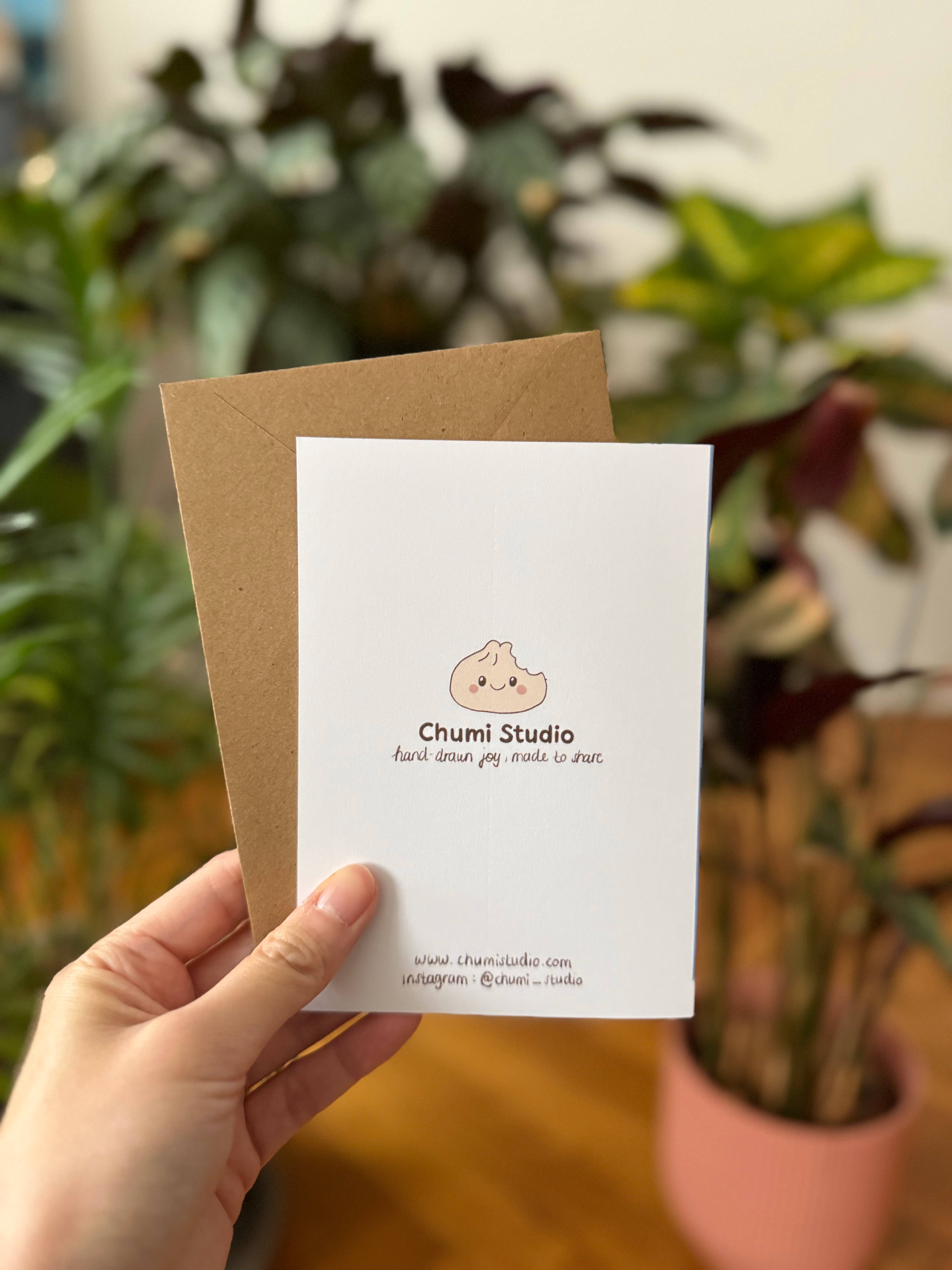 Chumi Studio – wholesale Birthday card – Birthday Greeting Card - "To-Do List"3