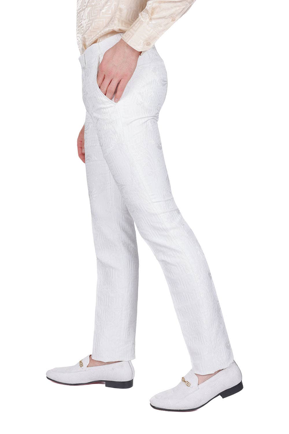 BARABAS - Wholesale Blazer - Heren - Barokke luxe galablazer met Grieks patroon voor heren CP310010