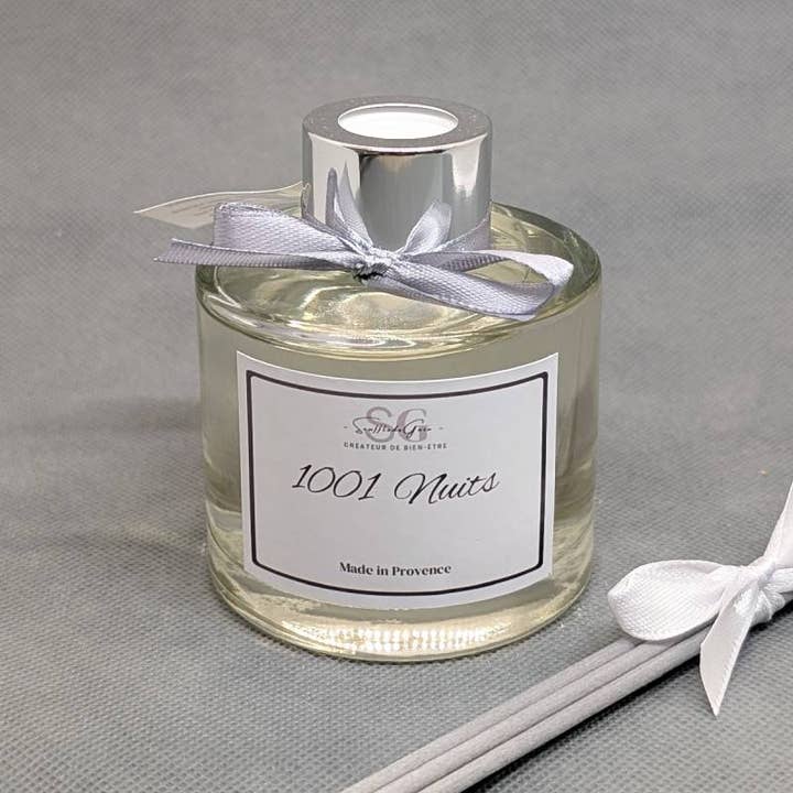 Diffuseur à bâtonnets PREMIUM – Mille et une nuits | 125 ml pour la vente par Sarl SdG / Souffle de Gaïa