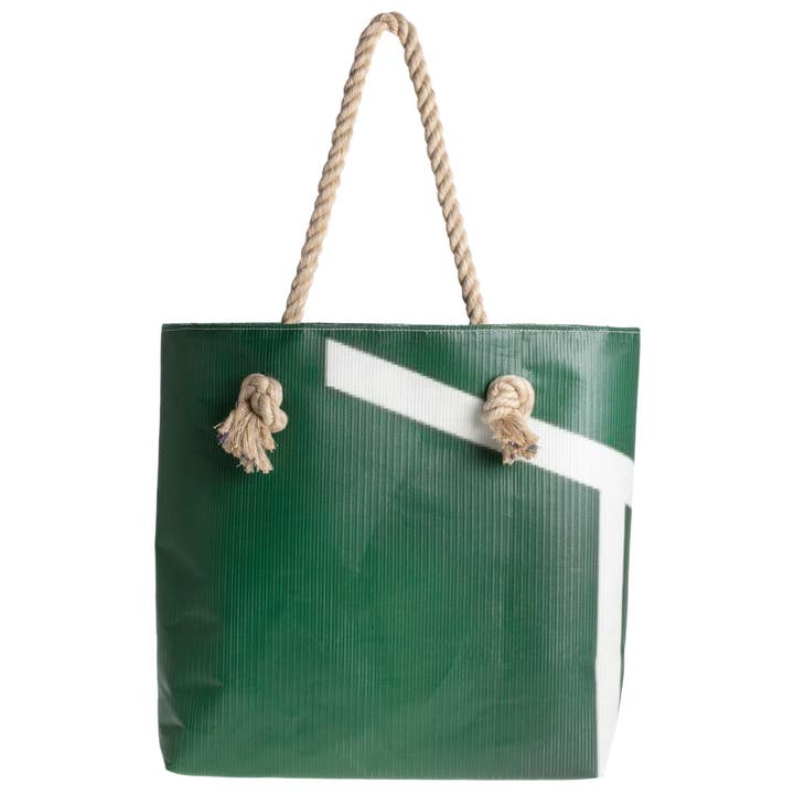 Medium Rope Tote Bag - Green for wholesale by Remember Me Green