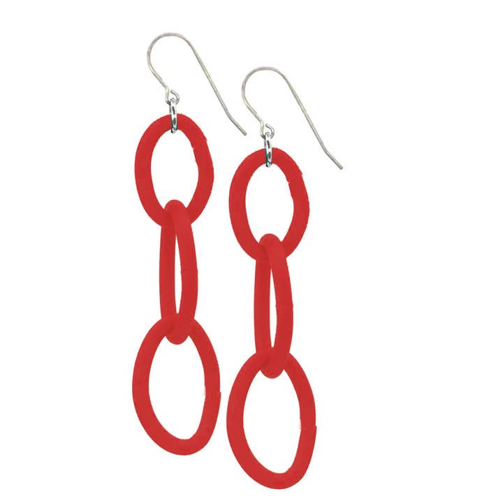 Frank Ideas - Wholesale Dangle earrings - designer CHAIN earrings, arthouse fashion, modern9