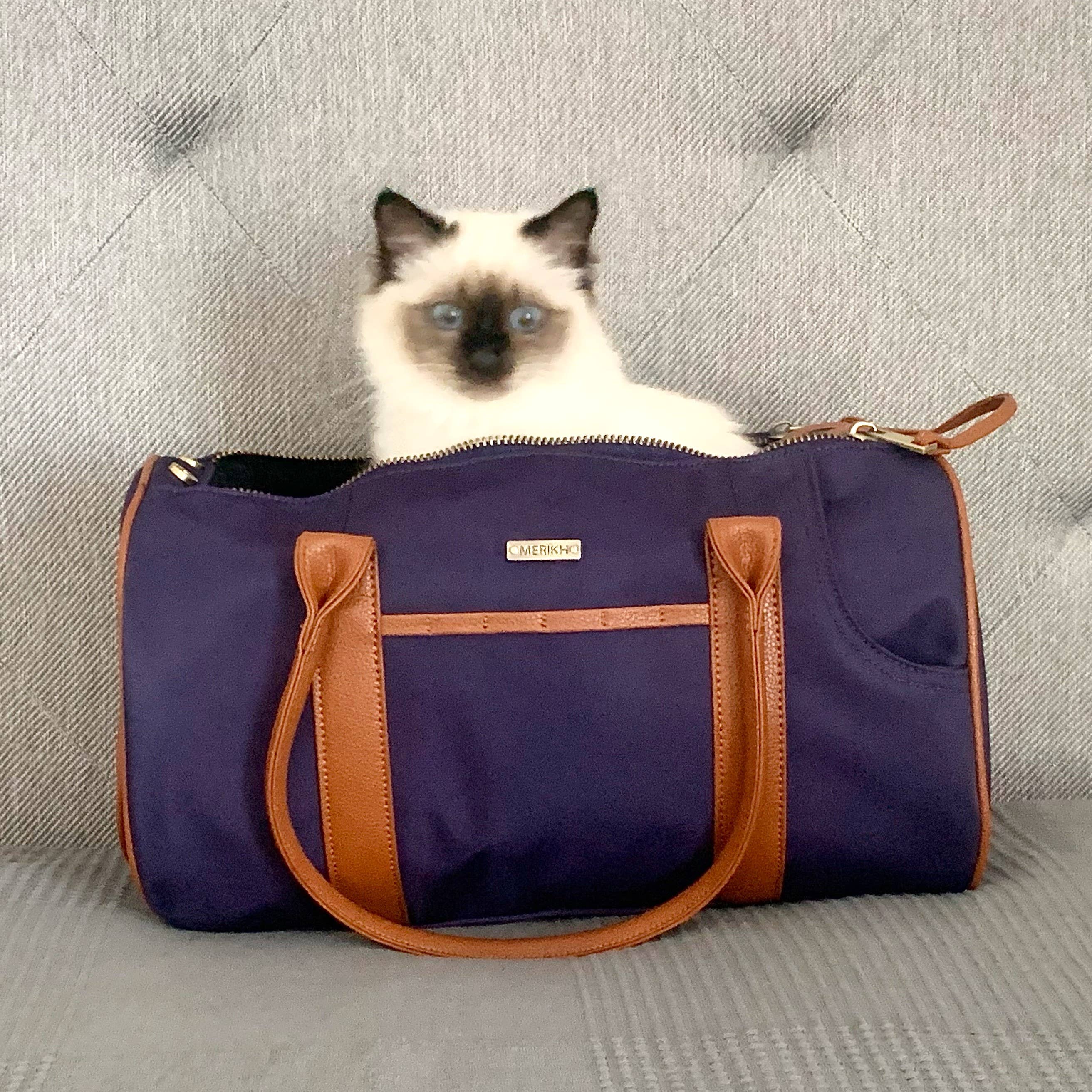 MERÏKH bags & accessories ©™ - Wholesale Pet Carrier - Dog - Airline approved Pet Carrier M - Dark blue3