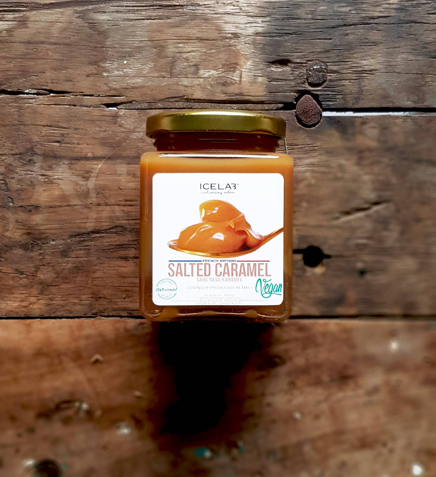 Icelab – Großhandel Marmelade/Gelee – Vegane gesalzene Karamell-Creme – natürliche und cremige Sauce4