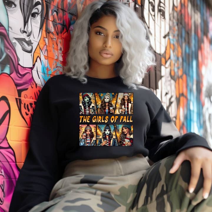 Girls of Fall tröja för wholesale av Lush Designs