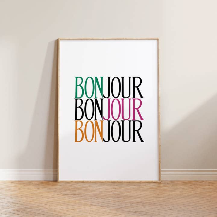Lune Club - Wholesale Art Print - Bonjour Print