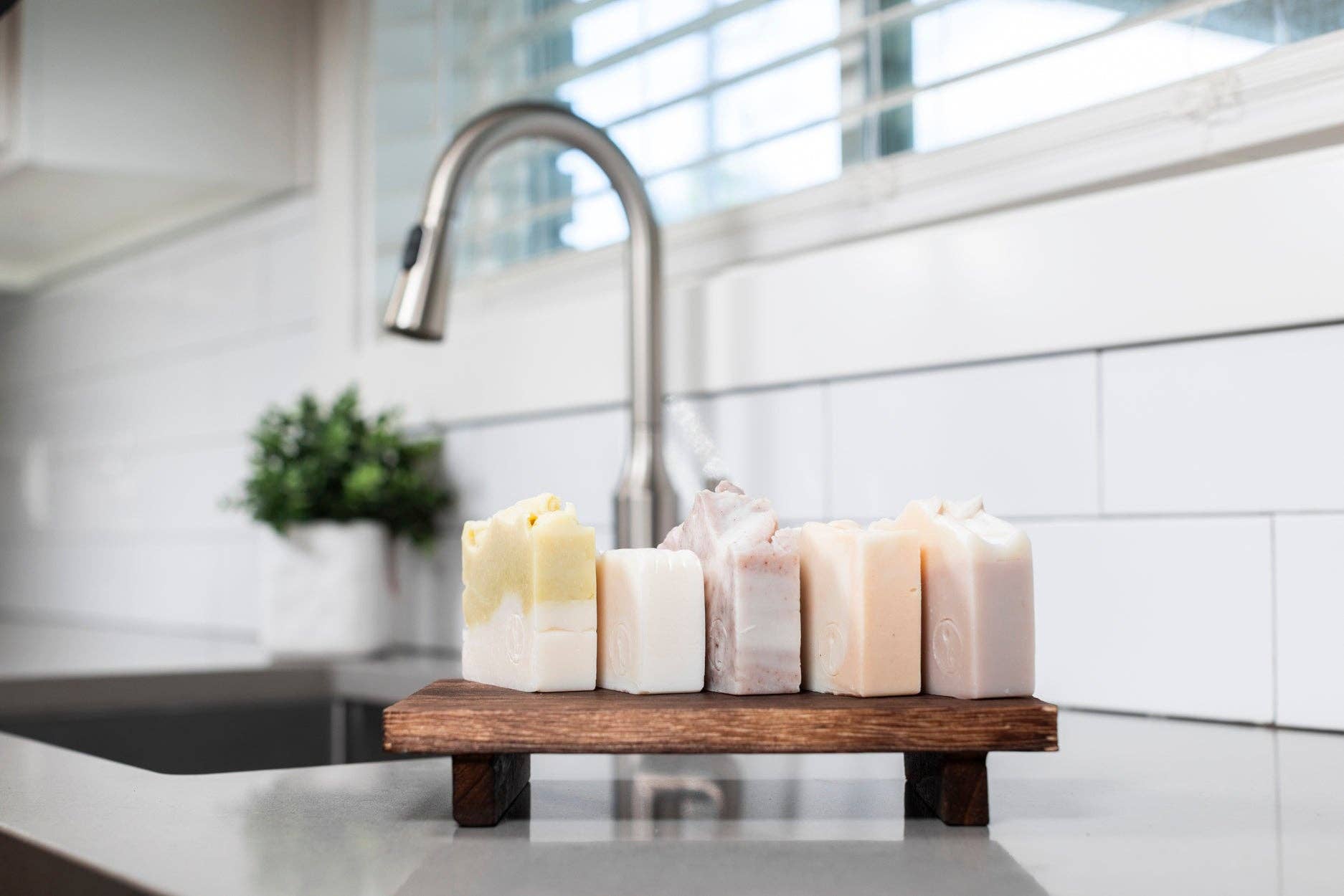 GLOW Lather + Wick - Wholesale Bar Soap - Tallow+Goat Milk Soap-Lavender3