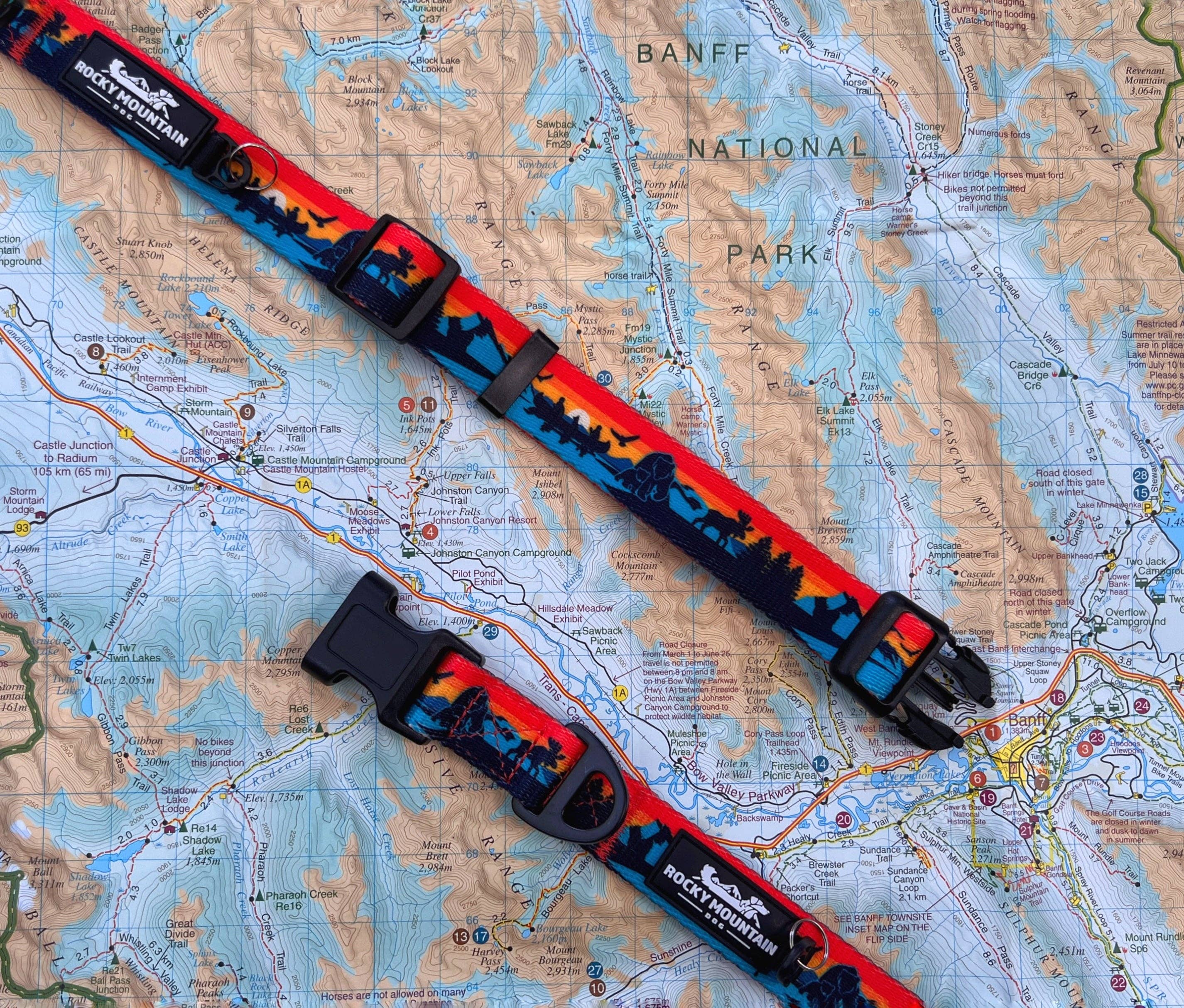 Rocky Mountain Dog - Wholesale Pet Collar - Dog - Banff Alpine Dog Collar3