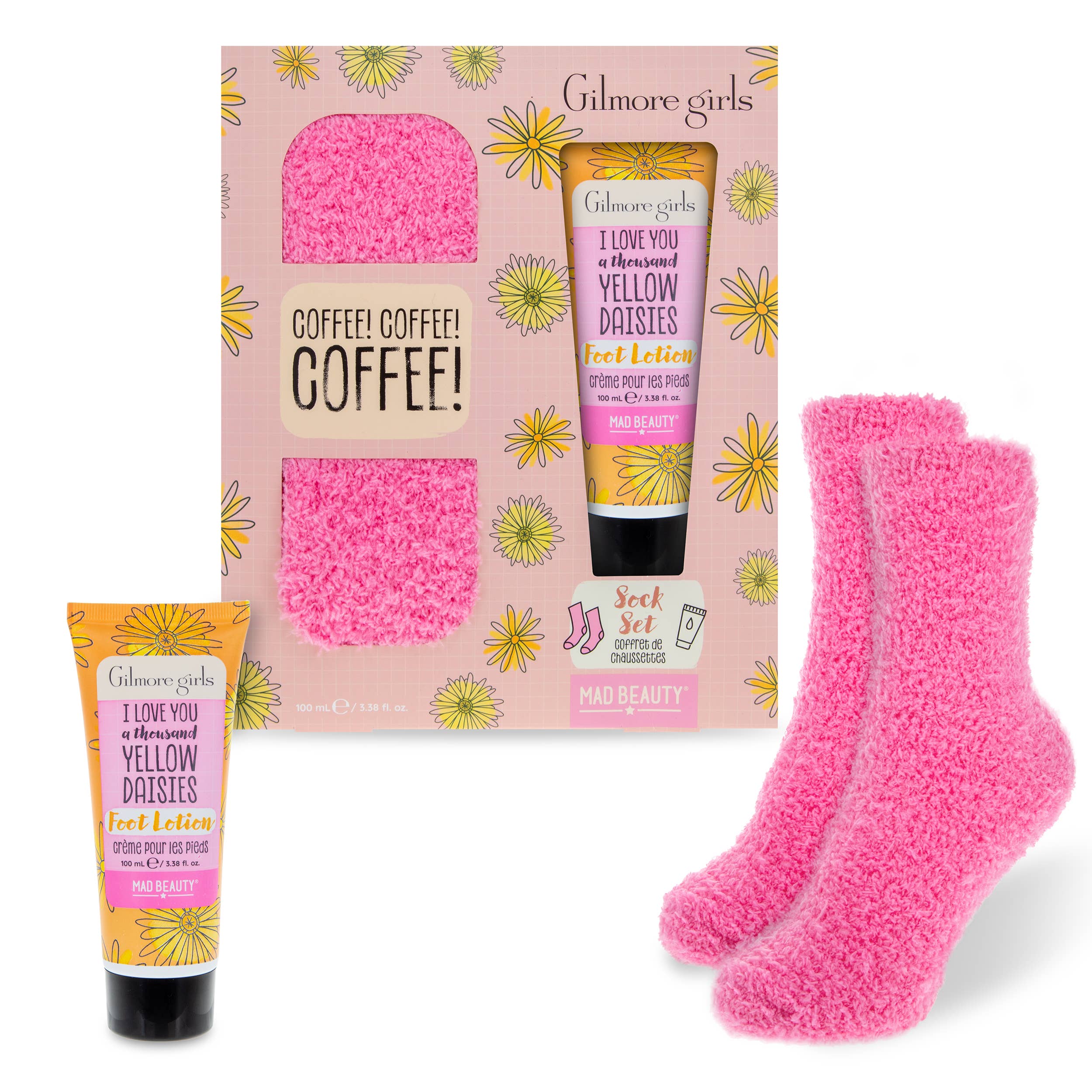 Mad Beauty USA LLC - Wholesale Foot Cream - Gilmore Girls Sock and foot cream gift Set0