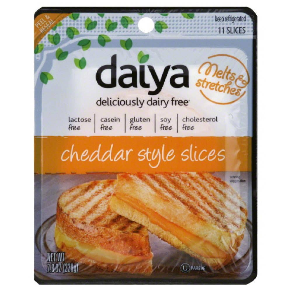 KeHE Distributors, LLC - Wholesale Snack Bar - Daiya Deliciously Dairy Free Cheddar Style Slices, 7.8 Oz0