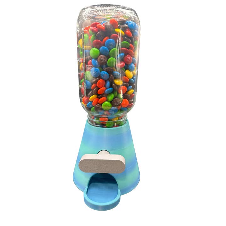 Sugar City Maker - Wholesale Boiled sweets - Candy & Nut Dispenser with Jar | 3D Printed4