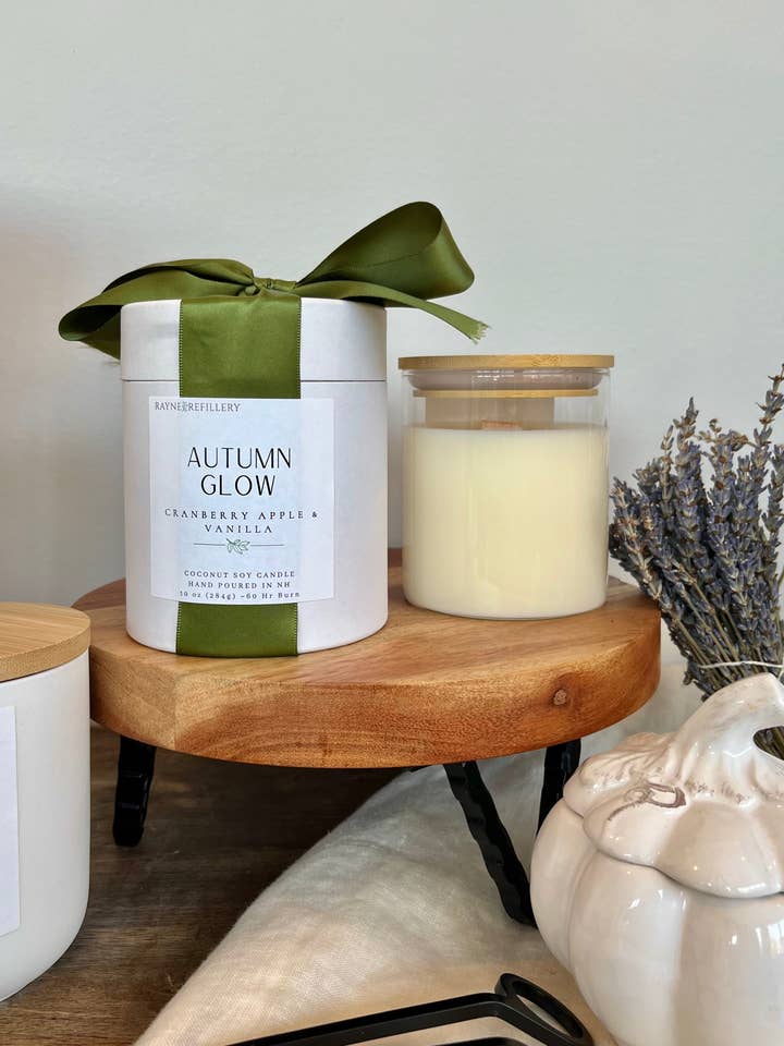Collection de Bougies d'Automne - Bougie en Cire de Coco et de Soja pour la vente par Rayne Refillery