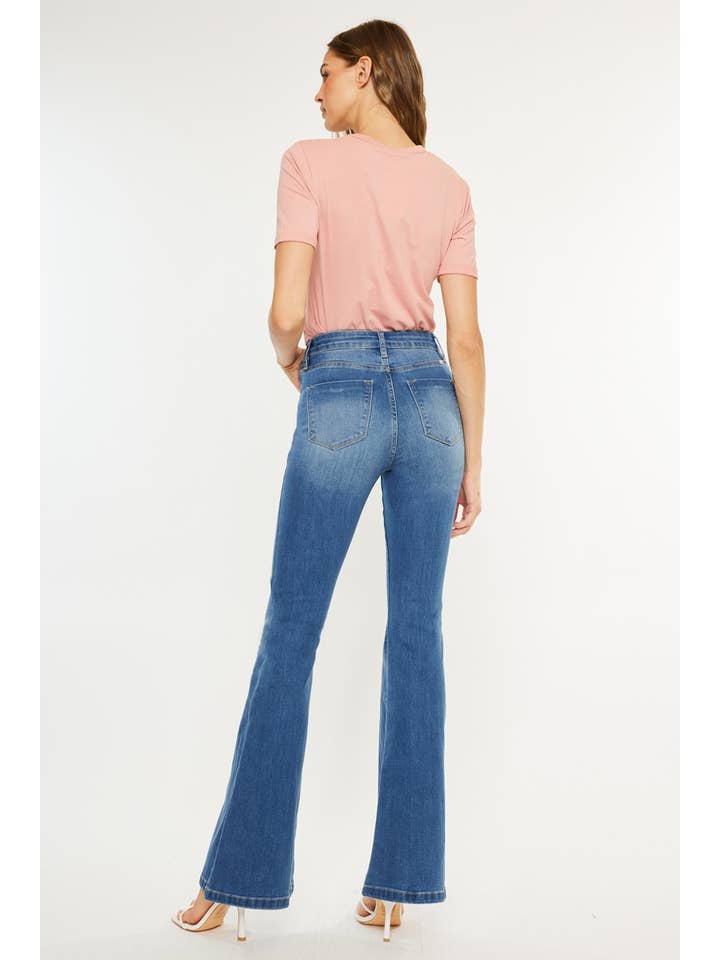 MEDIUM OPEN PACK HIGH RISE SUPER FLARE-KC8664M for wholesale on Faire4