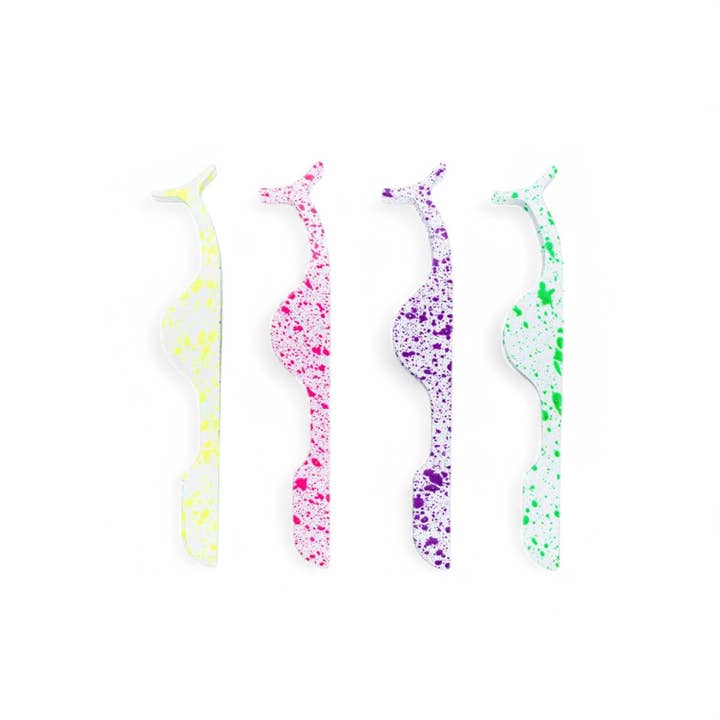 LA Jewelry Plaza - Wholesale Eyelash curler - Mix Print Eye Lashes Applicator Tool Set1