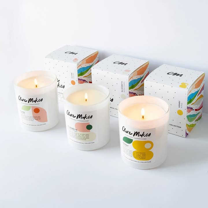Large Candles (Wholesale) for wholesale by Clare Makes