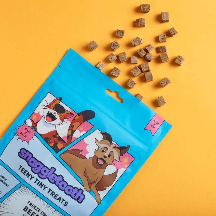 Snaggletooth Pets - Wholesale Pet Treats - Dog - Beef Liver - Freeze Dried Raw Teeny Tiny Treats1