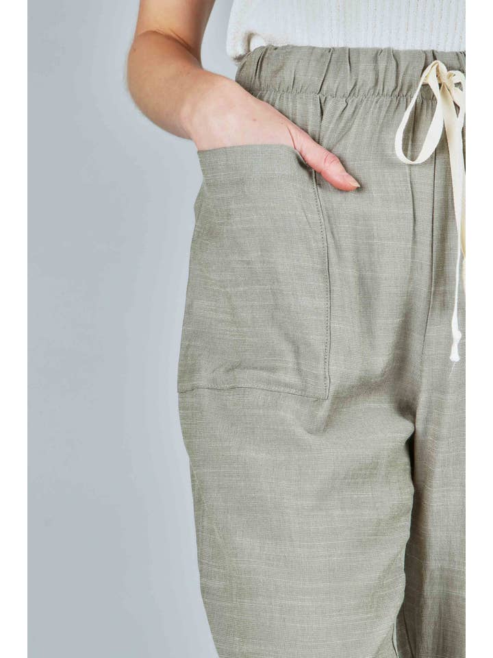 P.S Kate - Wholesale Pants - Women's - Textured solid woven pants (P18174)6