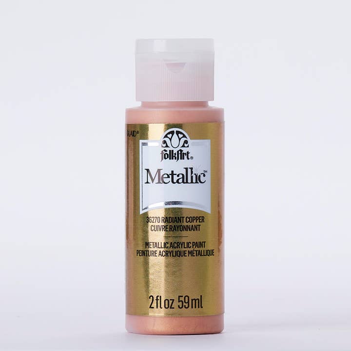 Plaid Crafts - Wholesale Acrylic Paint - FolkArt ® Metallic Acrylic Paint, 2 oz. 38