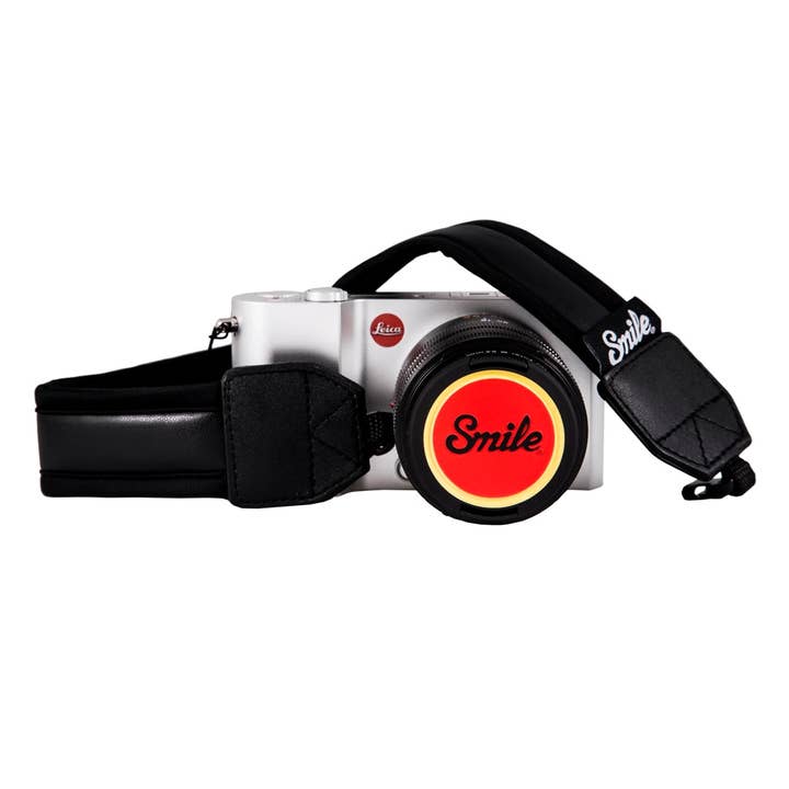 Smile - Wholesale Camera Strap - HANG UP! Strap for all types of Camera, Reflex, DSLR, Mirrorless BLACK LA NUIT4
