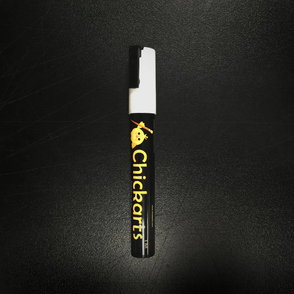 Simple Shapes - Wholesale Marker - Chalk Ink Markers - White